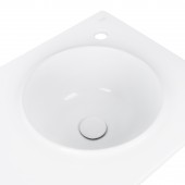 Раковина Qtap Virgo 800х460х300 White с донным клапаном QT1811FL8130ARRW