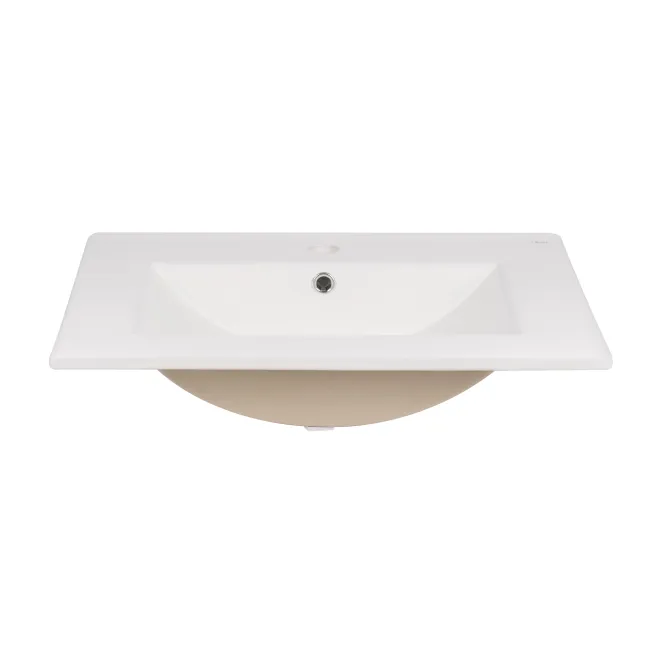 Комплект Qtap Taurus 600х580х437 White/Whitish oak тумба підвісна + раковина урізна QT2472TPT603WWO
