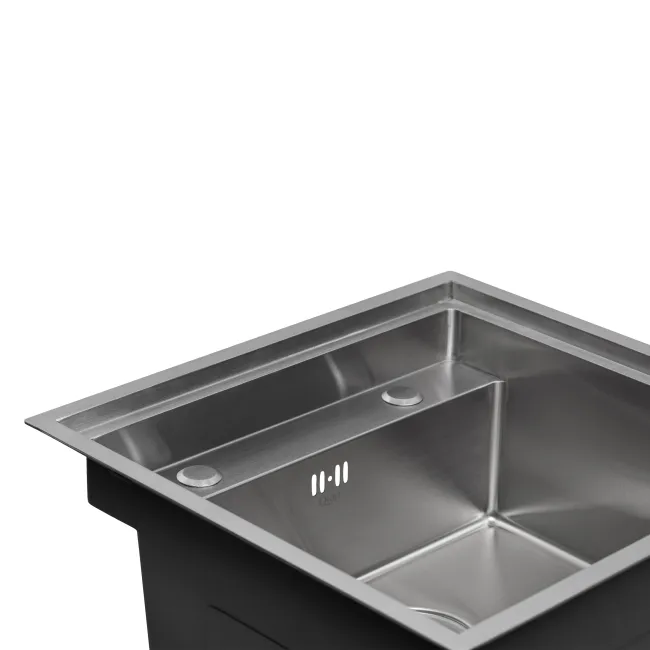 Кухонна мийка Qtap D5249 3.0/1.2 мм Satin (QTD52493012)