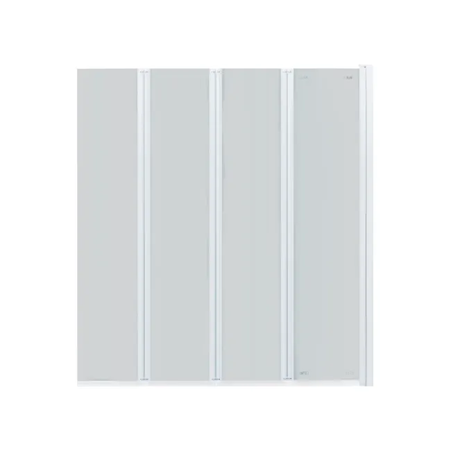 Штора на ванну Qtap Gemini WHI401214RP6 стекло Pear 6 мм, 120x140 см Штора на ванну Qtap Gemini WHI401214RP6 стекло Pear 6 мм, 120x140 см