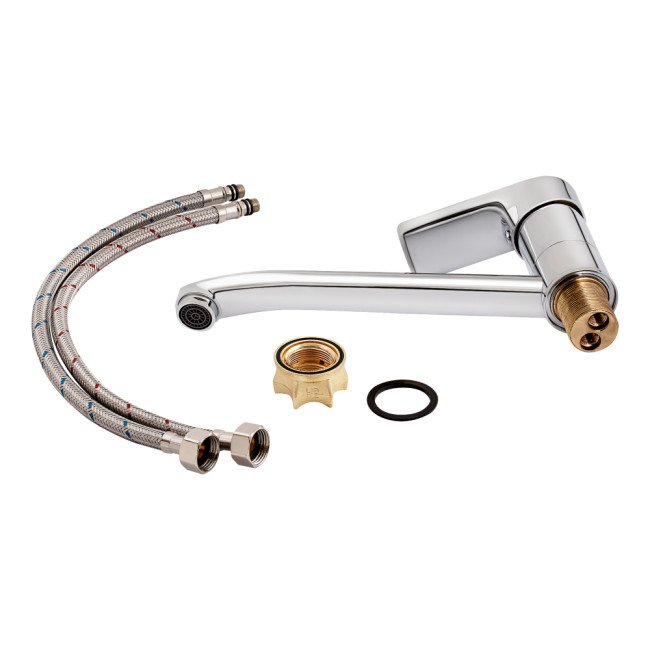 Смеситель для кухни Lidz (CRM) 23 48 003 250 мм