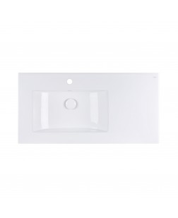 Раковина Qtap Albatross New 910x470x180 White с донным клапаном QT0111750690LW