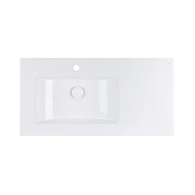 Раковина Qtap Albatross New 910x470x180 White с донным клапаном QT0111750690LW Раковина Qtap Albatross New 910x470x180 White с донным клапаном QT0111750690LW