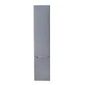 Пенал підвісний Qtap Scorpio 350х1650х300 Graphite QT1476PP1652RG