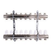 Колектор з регуляторами та кріпленням ECO 001С 1"x9 Колектор з регуляторами та кріпленням ECO 001С 1"x9