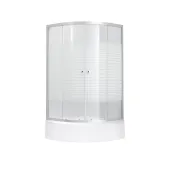 Душевая кабина Lidz Wieza SC80x80.SAT.MID.L, с поддон панелью Kupala