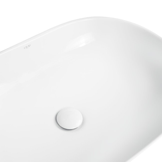 Раковина-чаша Qtap Cardinal 600х400х145 White с донным клапаном QT04117060IW Раковина-чаша Qtap Cardinal 600х400х145 White с донным клапаном QT04117060IW