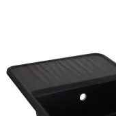 Кухонная мойка Qtap CS 7440 Black (QT7440BLA404)