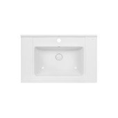 Раковина Qtap Albatross Q 800х480х230 White з донним клапаном QT01115080QW Раковина Qtap Albatross Q 800х480х230 White з донним клапаном QT01115080QW