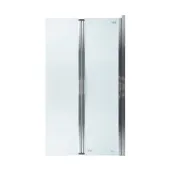 Штора на ванну Qtap Gemini CRM407513RP стекло Pear 6 мм, 75х130 см