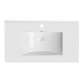 Комплект Qtap Tern 800х580х437 White тумба підвісна + раковина урізна QT1772TPL8013080CW
