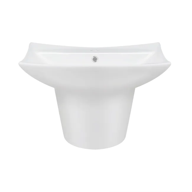 Раковина подвесная моноблок Qtap Presto 600х450х405mm White с донным клапаном QT2411G822W Раковина подвесная моноблок Qtap Presto 600х450х405mm White с донным клапаном QT2411G822W