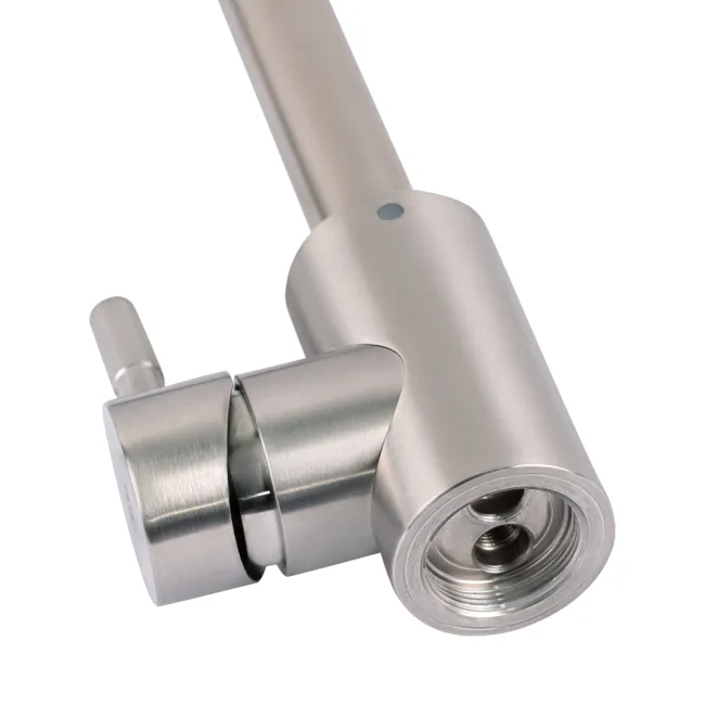 Набір 4 в 1 Qtap кухонна мийка D6045 2.7/1.0 мм Satin + змішувач + сушарка + дозатор для миючого засобу