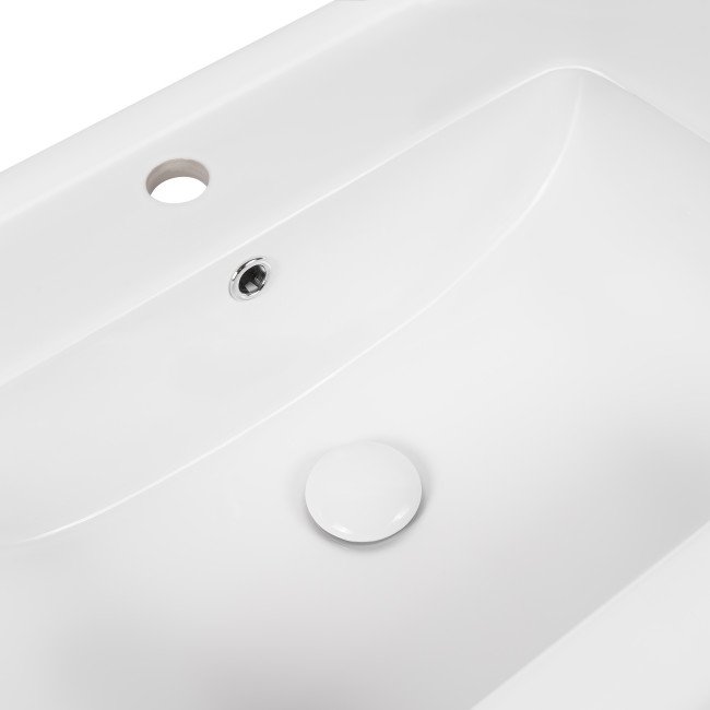 Раковина Qtap Albatross E49 1000х490х200 White з донним клапаном QT01119100E49W Раковина Qtap Albatross E49 1000х490х200 White з донним клапаном QT01119100E49W