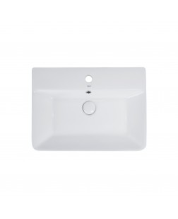 Раковина Qtap Virgo 600x420x140 White з донним клапаном QT18112253W