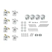 Душевая кабина Qtap Presto New CRM1099AC5 Clear 2020х900х900 мм с поддоном Robin
