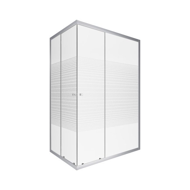 Душевая кабина Lidz Wiezak SC120x80.SAT.LOW.L, стекло Linie 4 мм без поддона