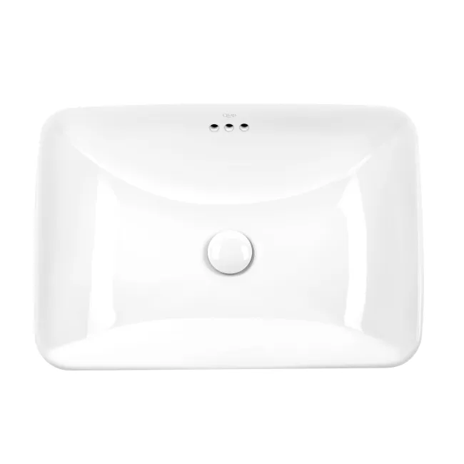 Раковина Qtap Jay 590х410х155 White с донным клапаном QT0711K425W Раковина Qtap Jay 590х410х155 White с донным клапаном QT0711K425W
