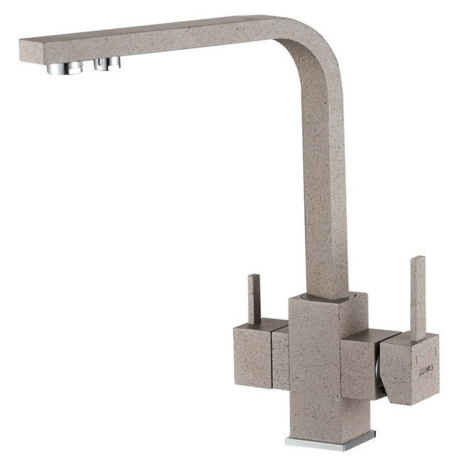 Змішувач для кухні під осмос Globus Lux GLLR-0111-5-TERRA