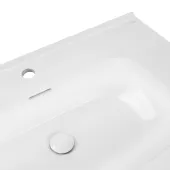 Раковина Qtap Albatross 5H 900х500х210 White з донним клапаном QT01115090HW