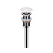 Раковина-чаша Qtap Leo 400х350х160 White с донным клапаном QT1111A053W