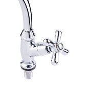 Кран на одну воду для кухні Lidz (CRM) Dominox 15 269F Кран на одну воду для кухні Lidz (CRM) Dominox 15 269F