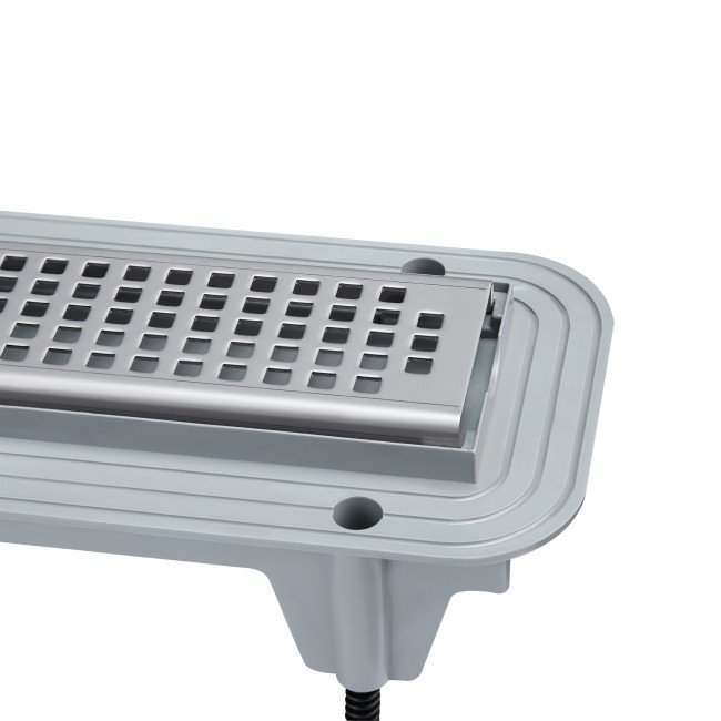 Трап Qtap Aquarius CRM50800304 линейный с комбинированным затвором и нержавеющей решеткой Трап Qtap Aquarius CRM50800304 линейный с комбинированным затвором и нержавеющей решеткой