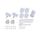 Душевая дверь в нишу Qtap Pisces WHI209-1.CP5 90-100x185 см, стекло Pattern 5 мм Душевая дверь в нишу Qtap Pisces WHI209-1.CP5 90-100x185 см, стекло Pattern 5 мм