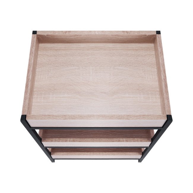 Стелаж підлоговий Qtap Taurus 500х800х350 Whitish oak QT24752SN800WO Стелаж підлоговий Qtap Taurus 500х800х350 Whitish oak QT24752SN800WO