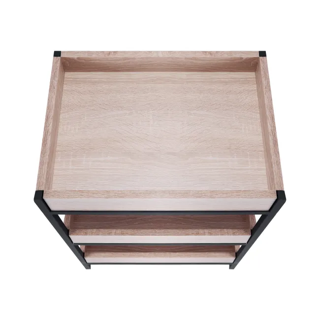 Cтеллаж напольный Qtap Taurus 500х800х350 Whitish oak QT24752SN800WO