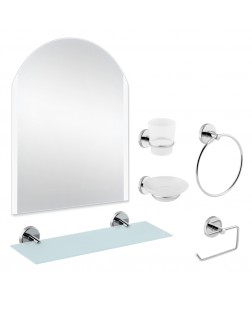 Набір для ванної кімнати SW 22-100 з дзеркалом 5 в 1
