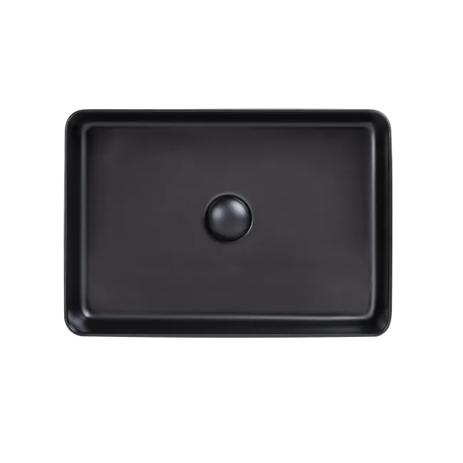 Раковина-чаша Qtap Tern 500х350х145 Matt black с донным клапаном QT1711A055MB Раковина-чаша Qtap Tern 500х350х145 Matt black с донным клапаном QT1711A055MB