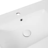 Раковина Qtap Albatross E 1500х460х180 White с донным клапаном QT01119150EW