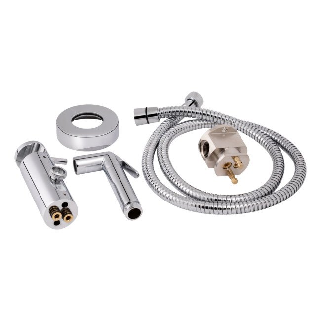 Набор для гигиенического душа со смесителем Qtap Inspai-Varius CRM V00370101 Набор для гигиенического душа со смесителем Qtap Inspai-Varius CRM V00370101