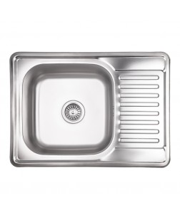 Кухонна мийка Lidz 6950 0,8 мм Decor (LIDZ6950DEC08)
