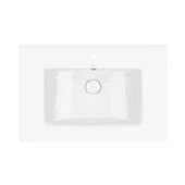 Комплект Qtap Tern 700х725х437 White тумба підлогова + раковина урізна QT1771TNL7013070CW