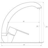 Смеситель для кухни DOMINO TORINO DTO-203S Смеситель для кухни DOMINO TORINO DTO-203S