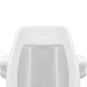 Писсуар подвесной детский Qtap Baby 420х300х465 White с рисунком QT2388U460EWD