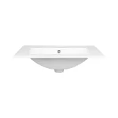Комплект Qtap Tern 600х580х437 Matt black тумба підвісна + раковина урізна QT1772TPL6023060CMB