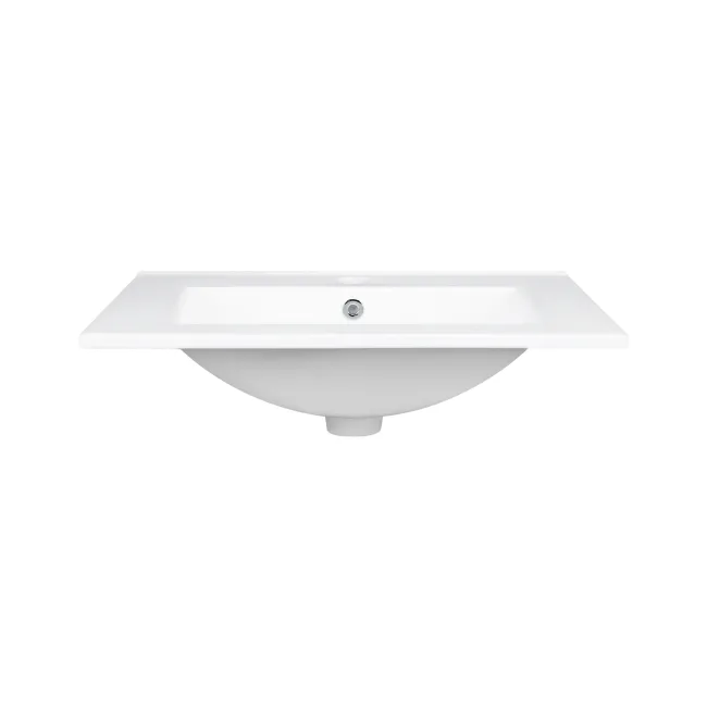 Комплект Qtap Tern 600х580х437 Matt black тумба підвісна + раковина урізна QT1772TPL6023060CMB