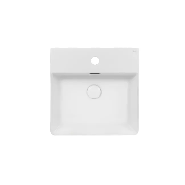 Раковина Qtap Nando C 405х405х125 White с донным клапаном QT12117040CW Раковина Qtap Nando C 405х405х125 White с донным клапаном QT12117040CW