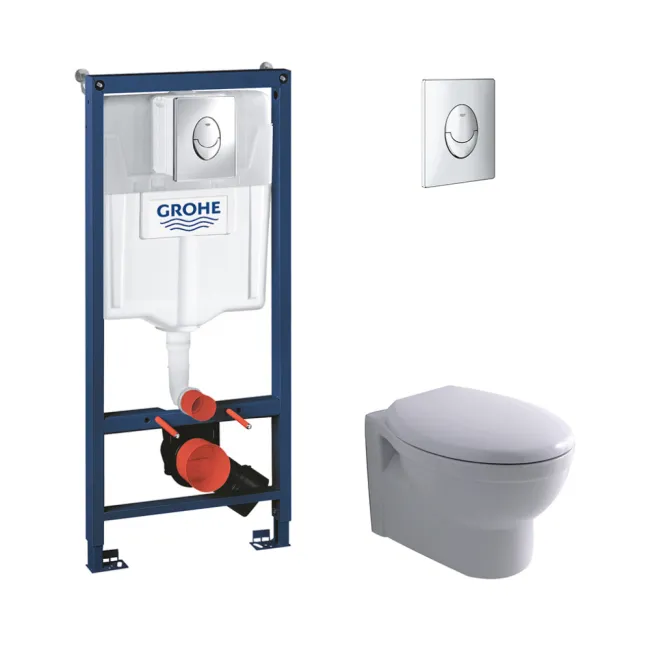 Набор унитаз Azzurra Cult XCU100B1SOSP с сиденьем Azzurra Cult XCU1800F + инсталляция Grohe Rapid SL 38721001 Набор унитаз Azzurra Cult XCU100B1SOSP с сиденьем Azzurra Cult XCU1800F + инсталляция Grohe Rapid SL 38721001