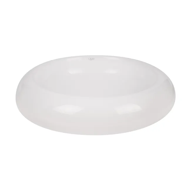 Раковина-чаша Qtap Robin 460x460x100 White с донным клапаном QT13113062W