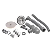 Кухонна мийка Qtap D510 0,8 мм Satin (QTD510SAT08)