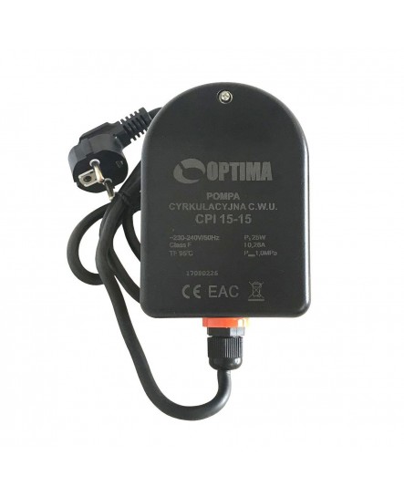 Рециркуляционный насос Optima CPI 15-15 84 мм + кабель с вилкой!