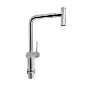 Смеситель для кухни Qtap Scorpio 9050105FC с выдвижным изливом Смеситель для кухни Qtap Scorpio 9050105FC с выдвижным изливом