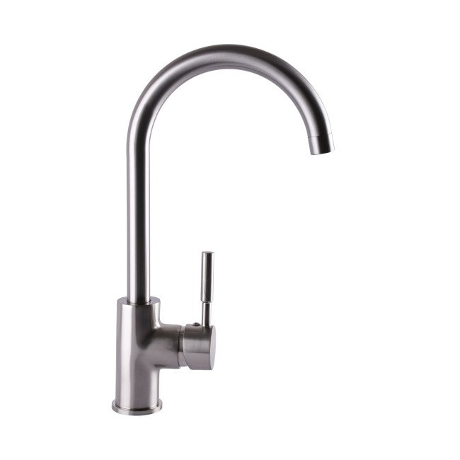 Смеситель для кухни Globus Lux LAZER GLLR-0203S-8-STSTEEL 2