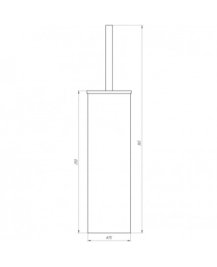 Ершик напольный Globus Lux SS 8429B