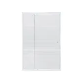 Душевая дверь в нишу Qtap Pisces WHI2012-13.CP5 120-130x185 см, стекло Pattern 5 мм