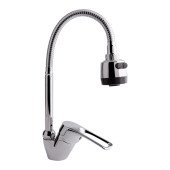 Смеситель для кухни с рефлекторным изливом SW G-Ferro Hansberg 008F-1 Смеситель для кухни с рефлекторным изливом SW G-Ferro Hansberg 008F-1